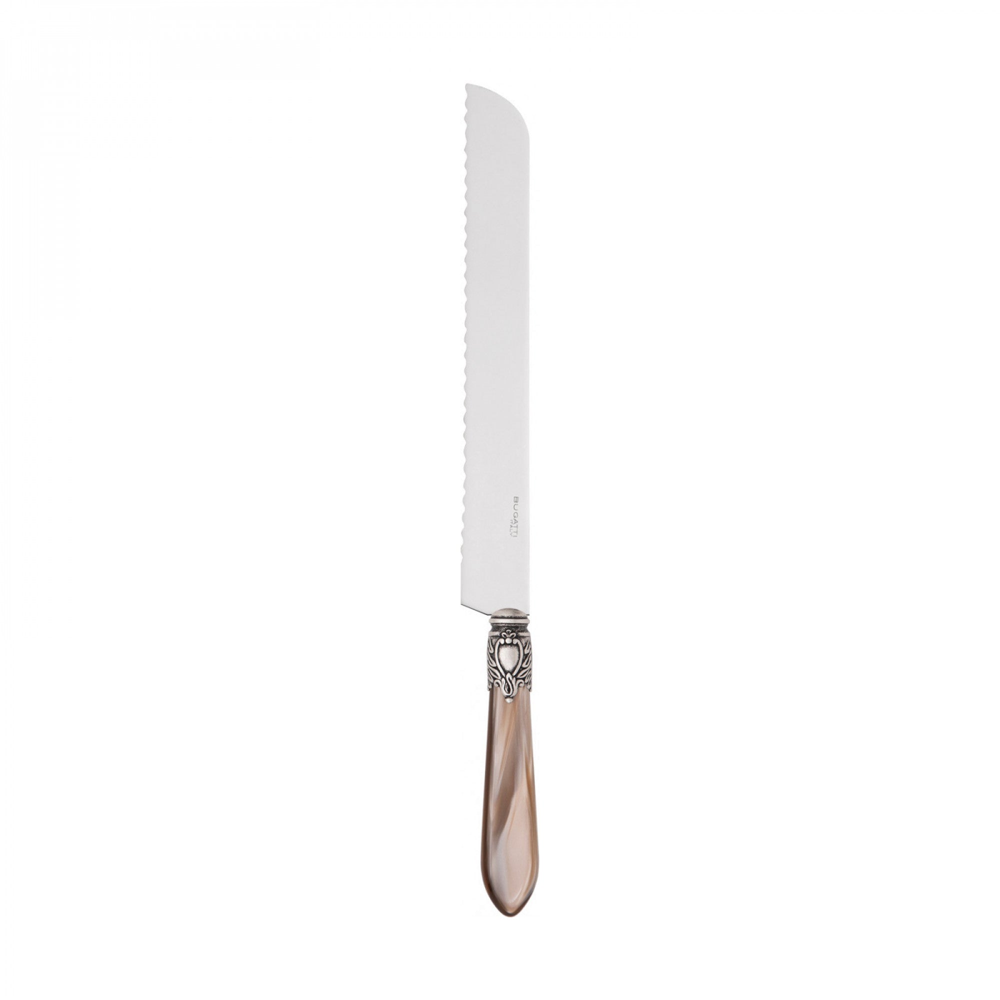 Oxford Antique Bread Knife - Taupe Onyx-Casa Bugatti USA