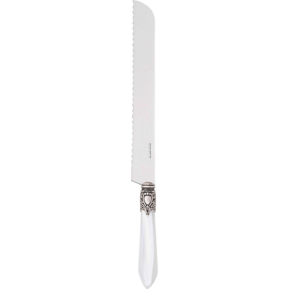 Oxford Antique Bread Knife  White