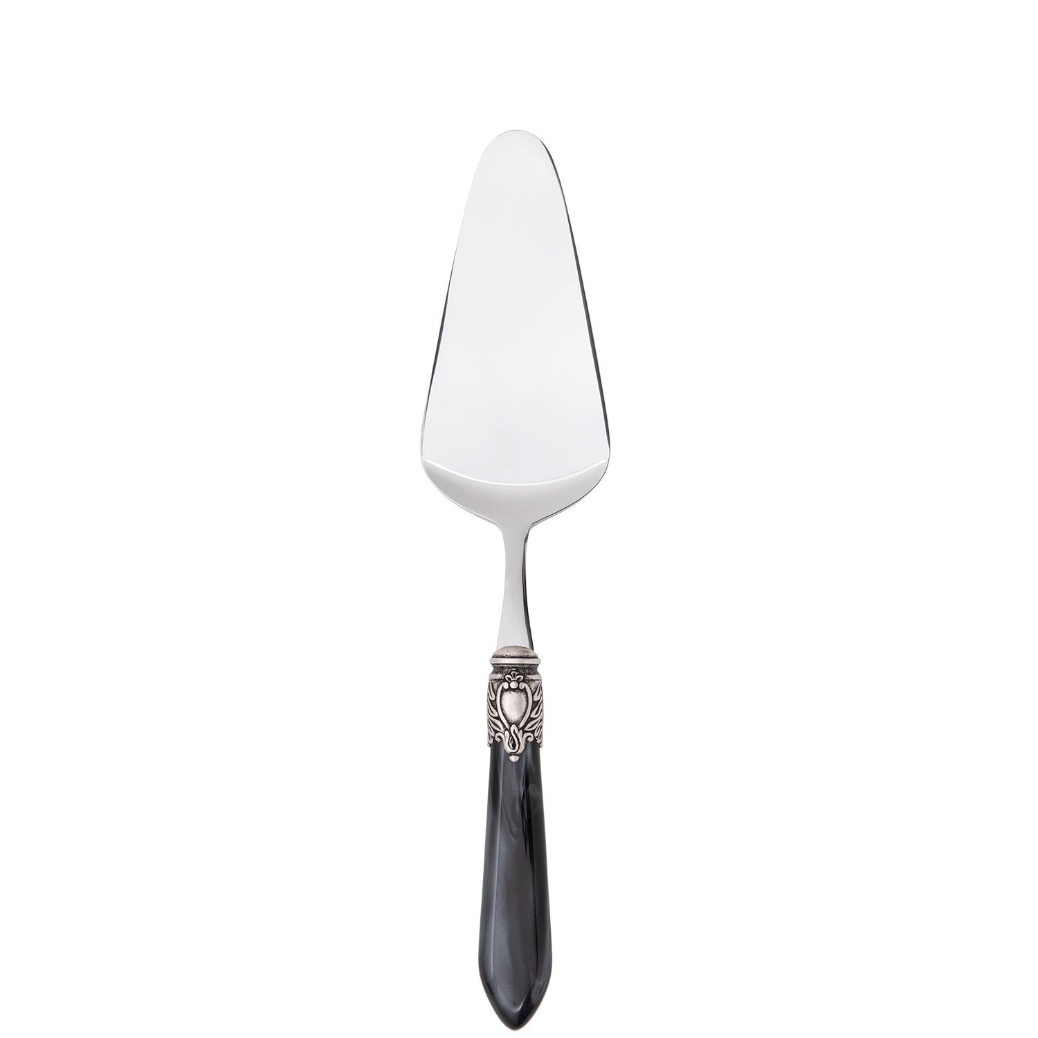 Oxford Antique Cake Server in gift box - Charcoal-Casa Bugatti USA