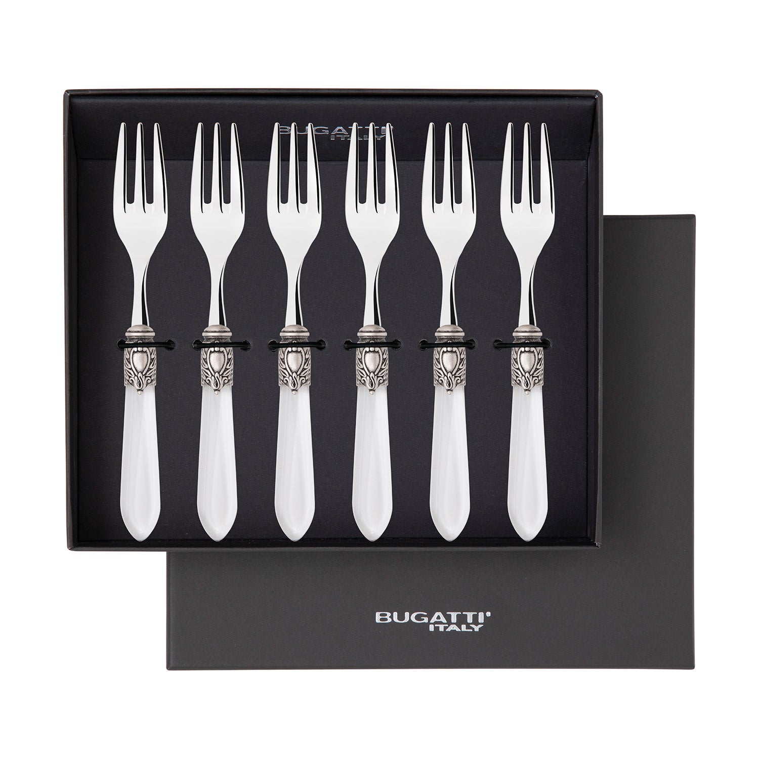 Oxford Antique Cocktail / Cake Forks Set Clear