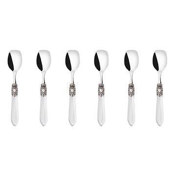 Oxford Antique Ice Cream Spoons Set  Clear