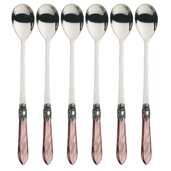 Oxford Antique Ice Tea / Cocktail Spoon Set Lilac