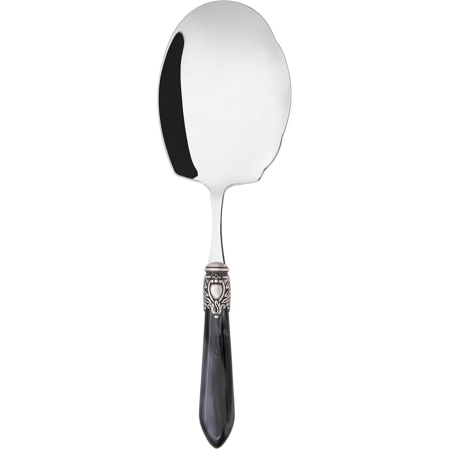 Oxford Antique Kebab Serving Spoon Charcoal