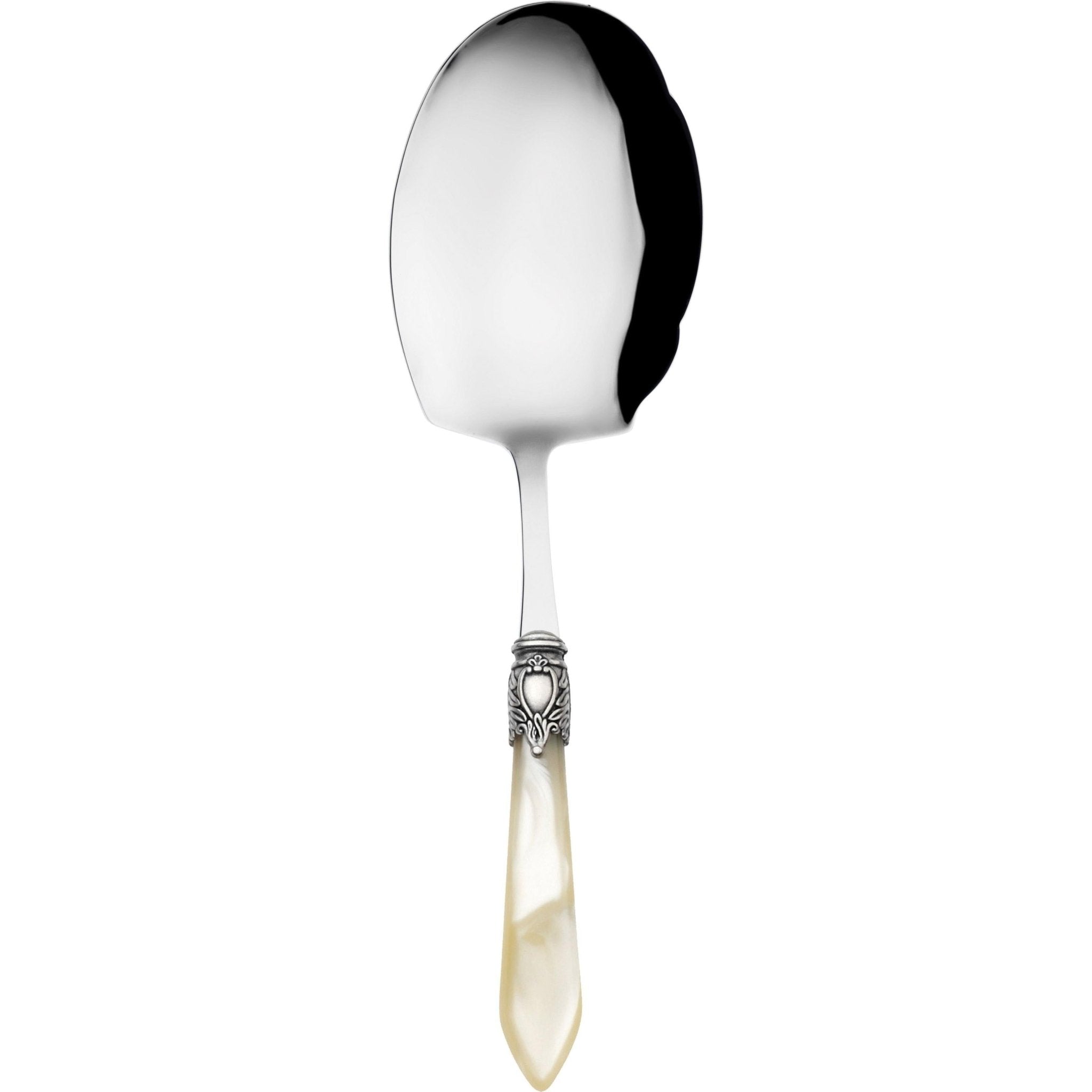 Oxford Antique Kebab Serving Spoon Ivory-Casa Bugatti USA