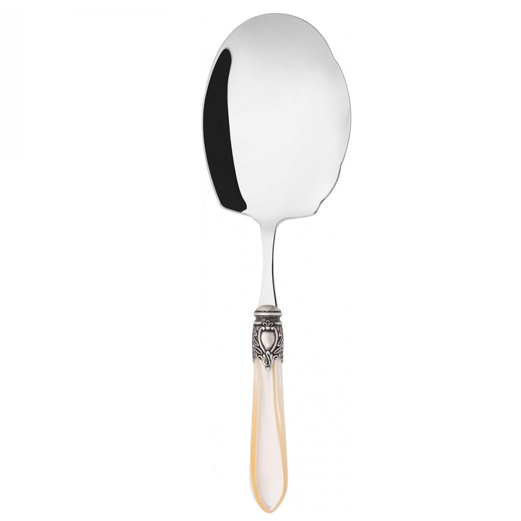 Oxford Antique Kebab Serving Spoon Ivory