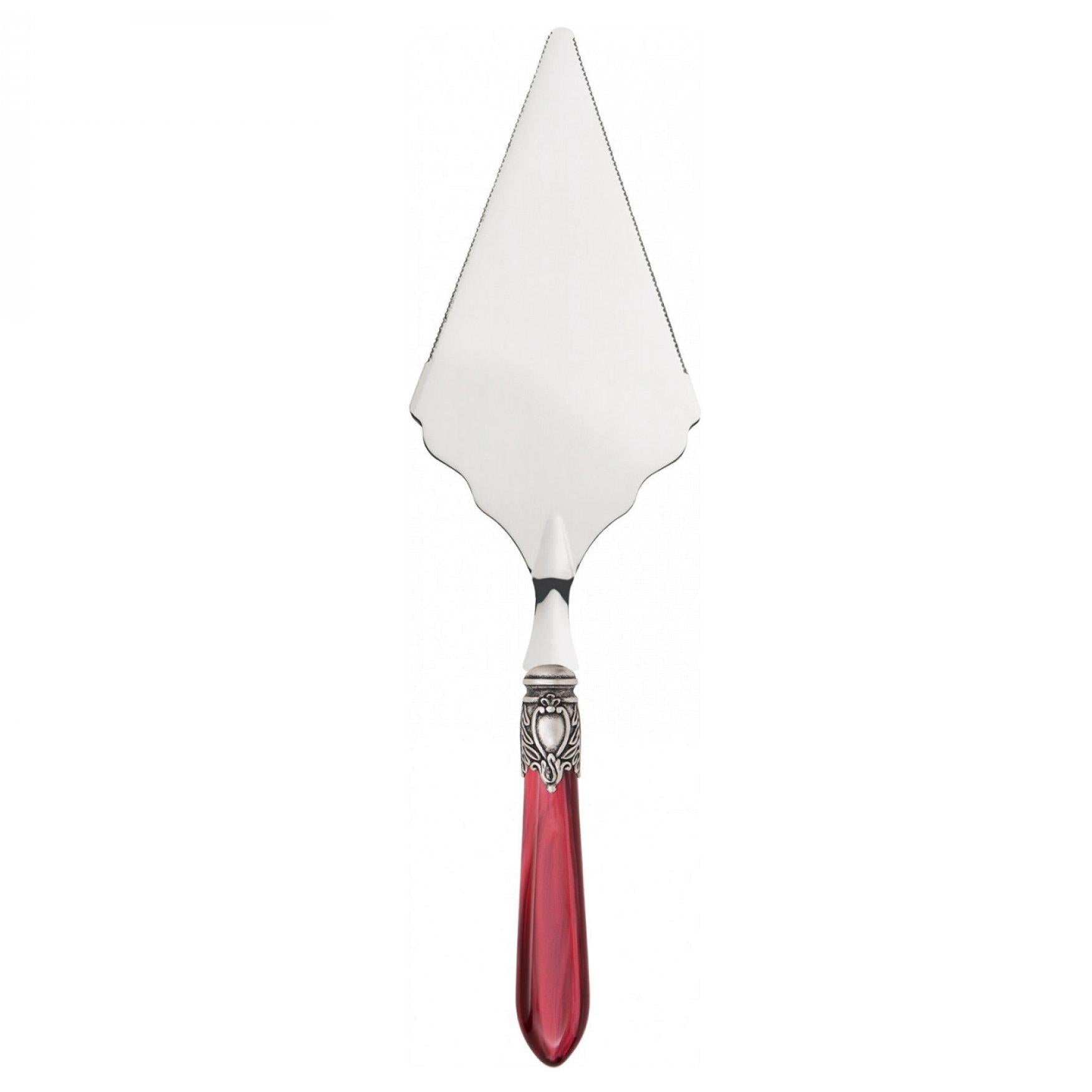 Oxford Antique Pie / Pizza Server Burgundy