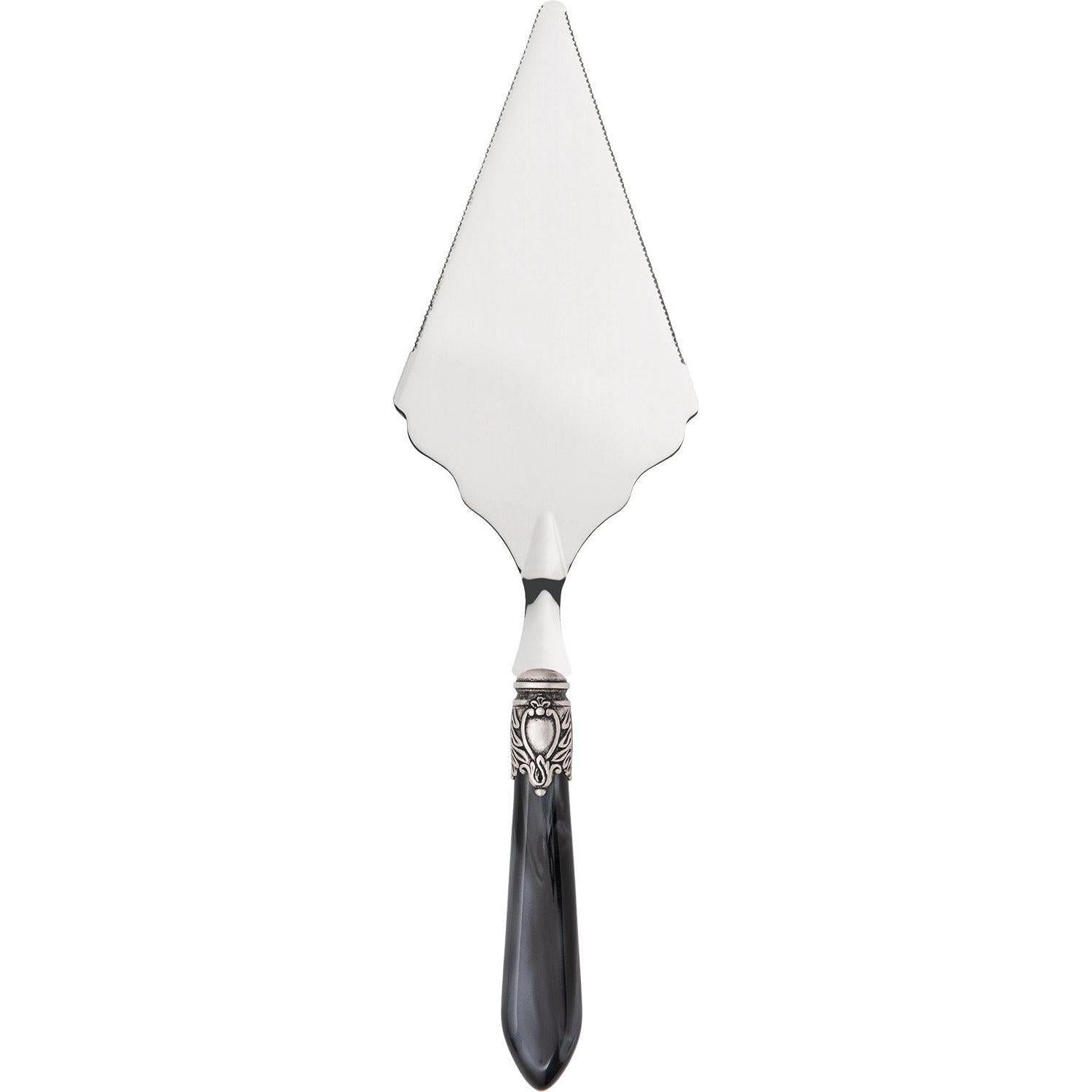 Oxford Antique Large Cake Server Serrated - Charcoal-Casa Bugatti USA