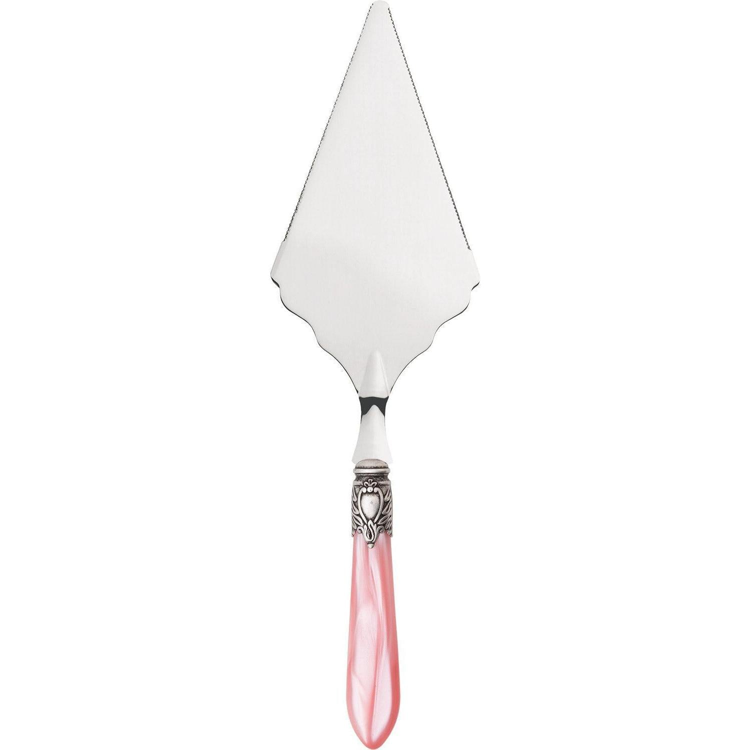 Oxford Antique Large Cake Server Serrated Pink