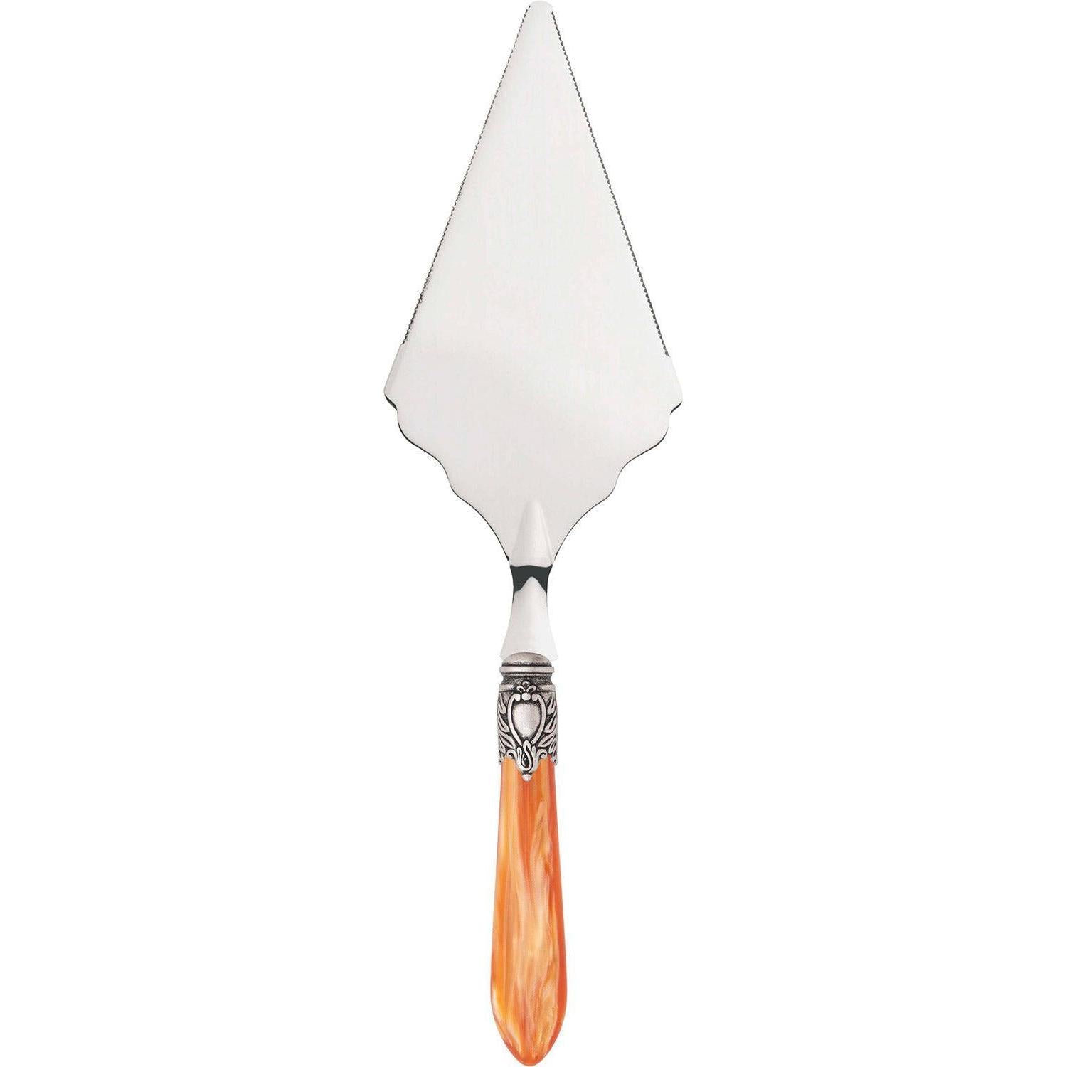 Oxford Antique Large Cake Server Serrated Tangerine