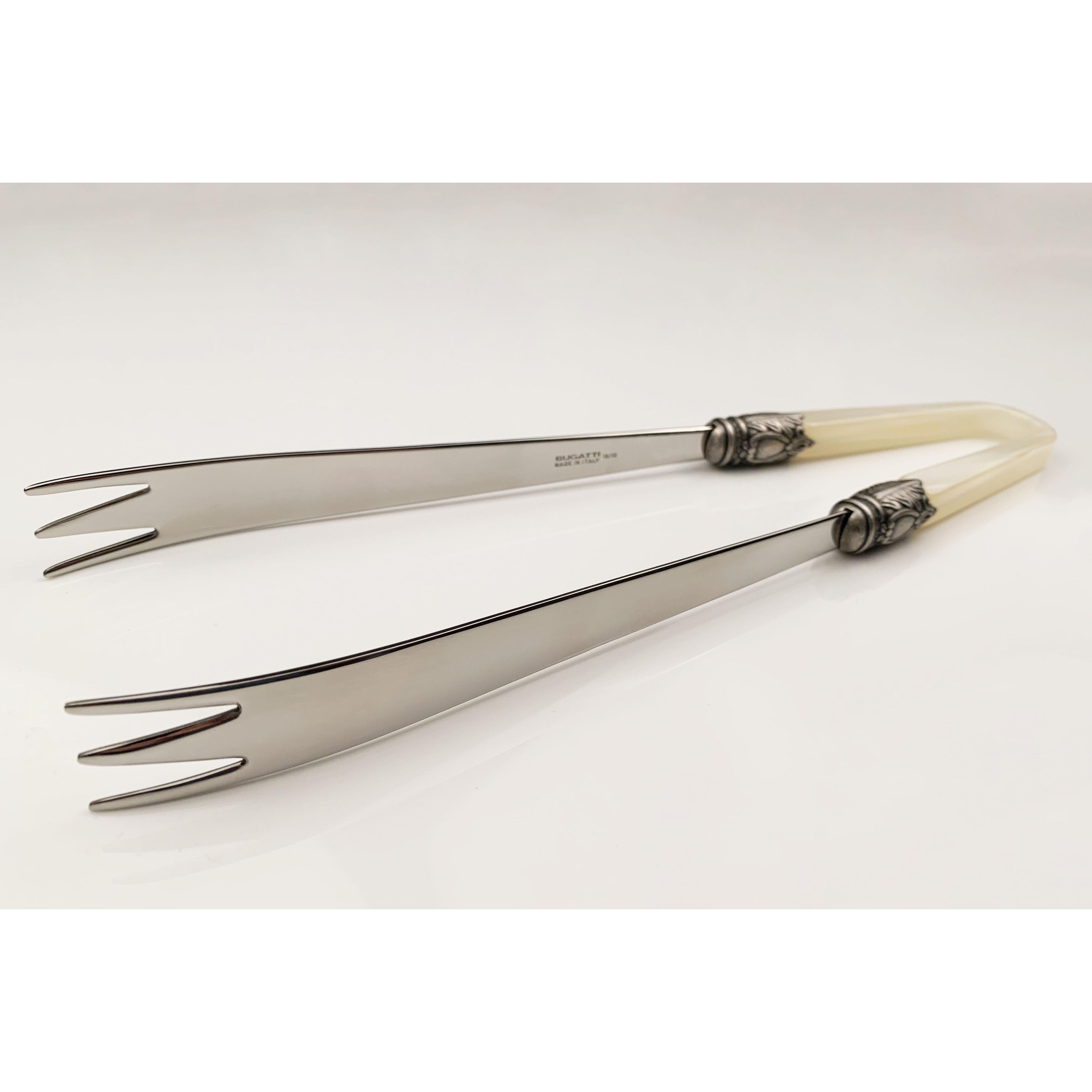 Oxford Antique Meat Tong  Ivory