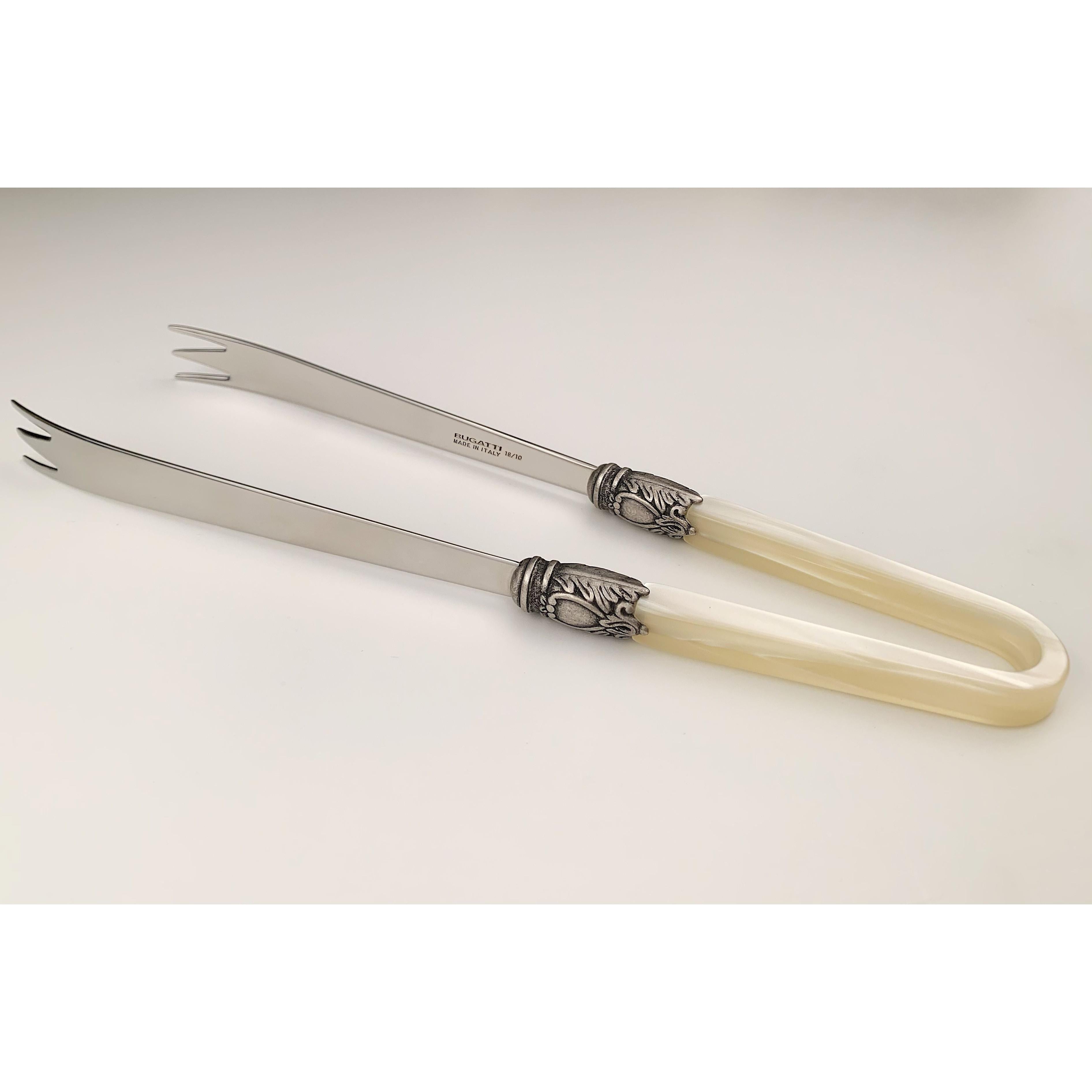 Oxford Antique Meat Tong  Ivory