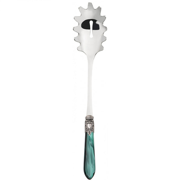 Oxford Antique Pasta / Spaghetti Server - Emerald Green