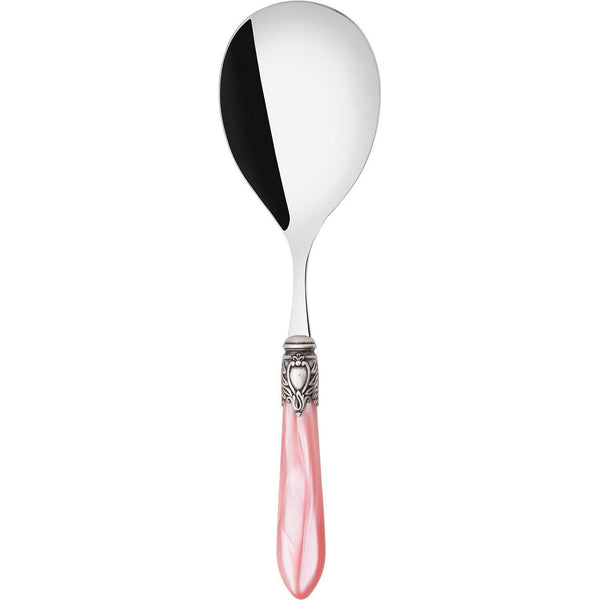 Oxford Antique Rice Casserole Serving Spoon - Pink