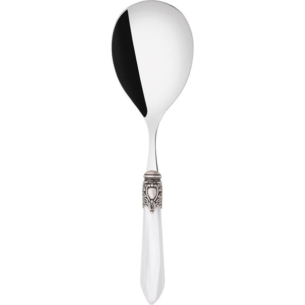 Oxford Antique Rice Casserole Serving Spoon - White