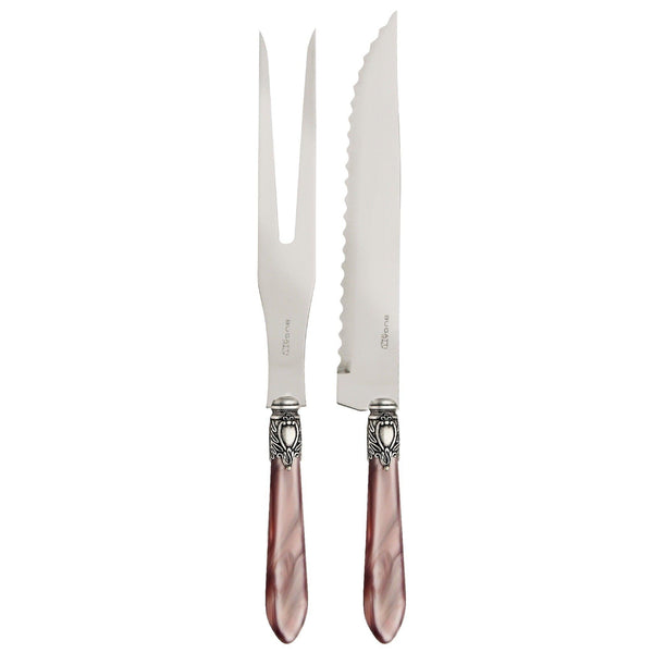 Oxford Antique Roast Carving Set - Lilac