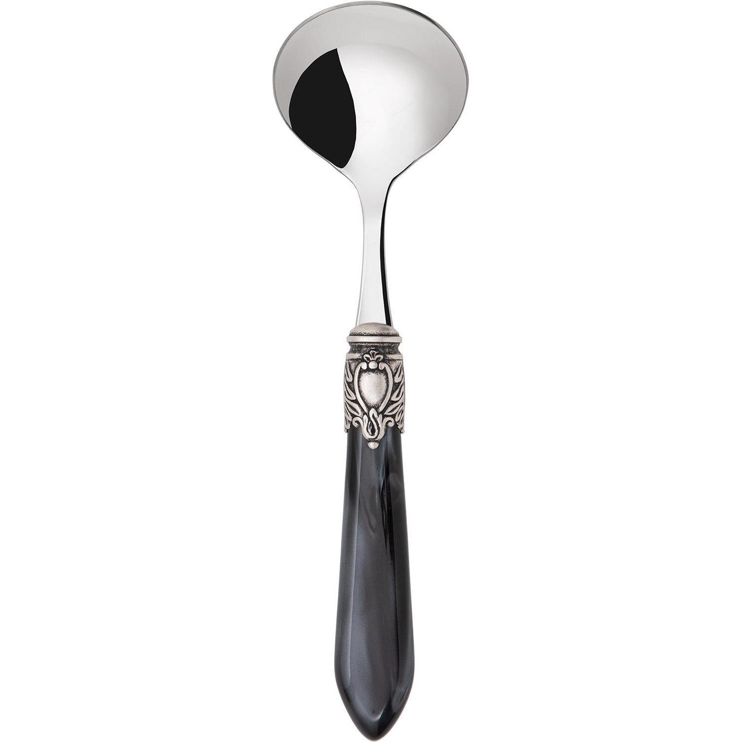Oxford Antique Sauce Spoon Charcoal