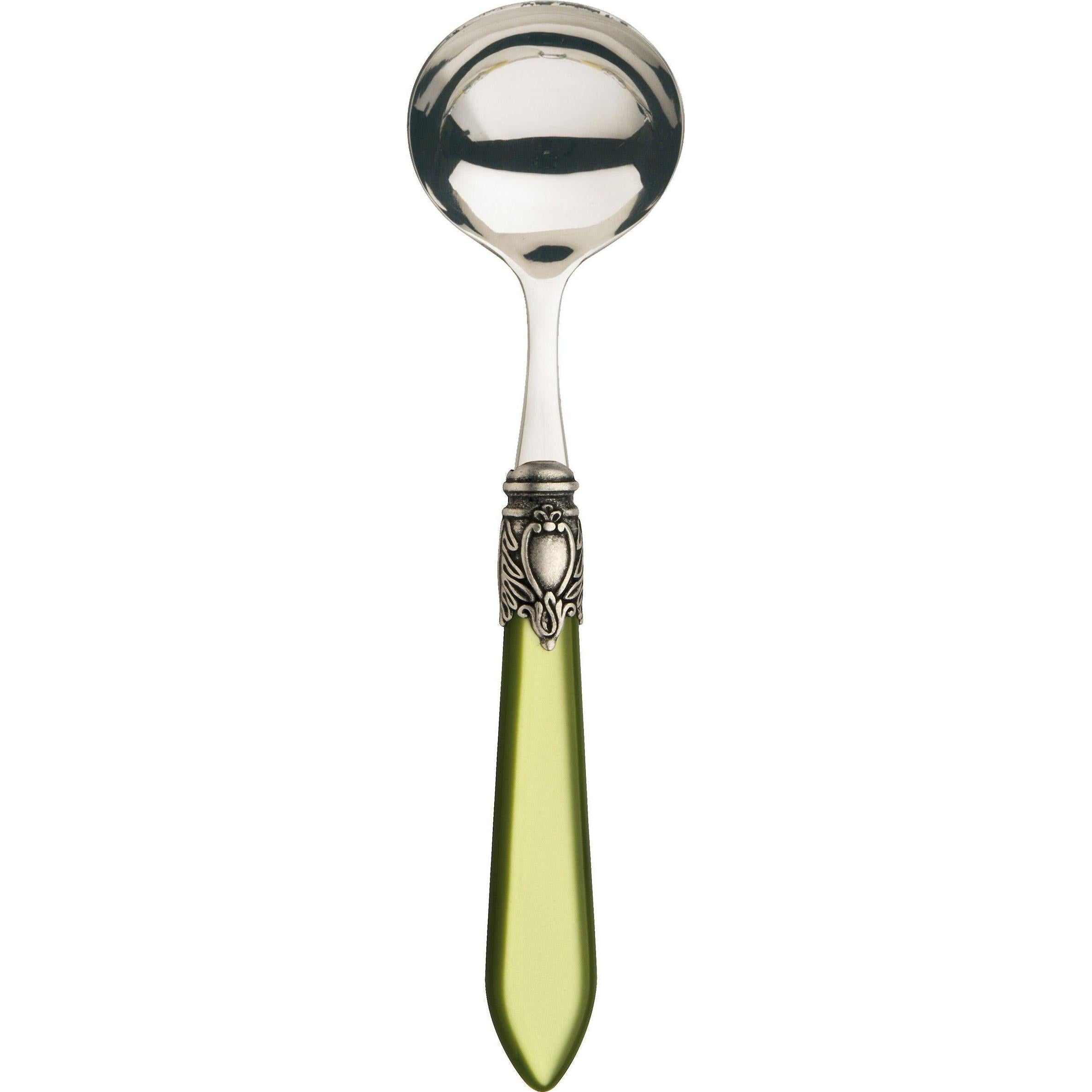 Oxford Antique Sauce Ladle  Chartreuse