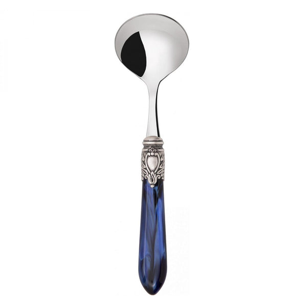 Oxford Antique Sauce / Gravy Ladle - Royal Blue