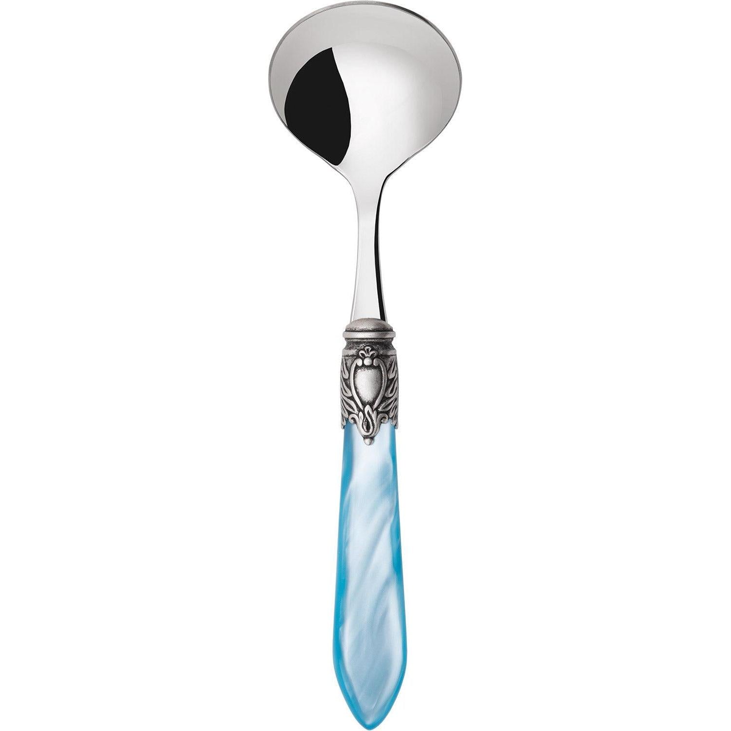 Oxford Antique Sauce Ladle  Sky Blue