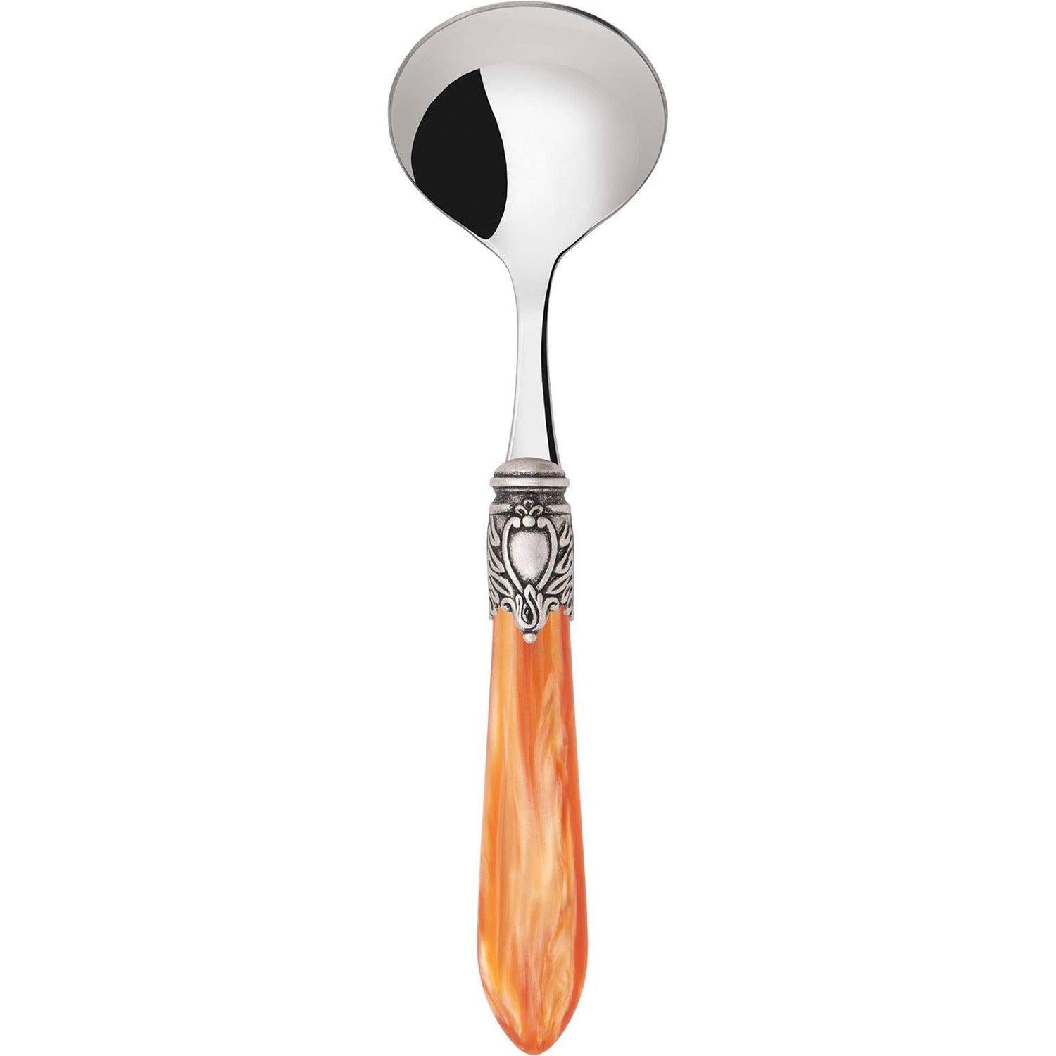 Oxford Antique Sauce Ladle  Tangerine