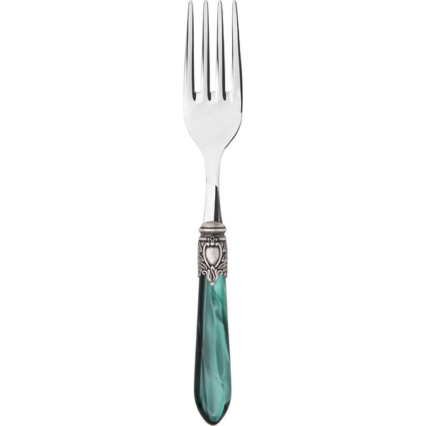 Oxford Antique Serving Fork -  Emerald Green