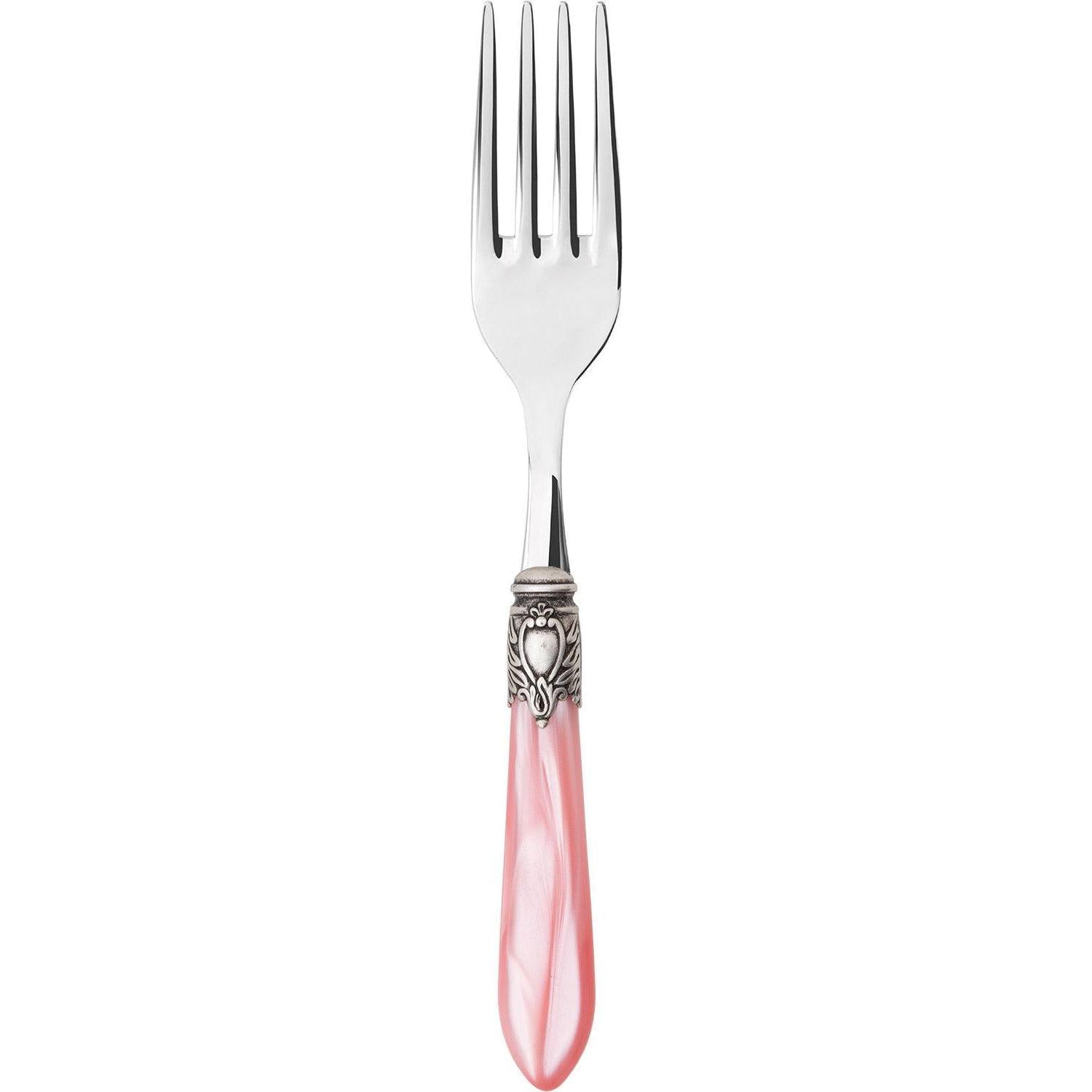 Oxford Antique Serving Fork  Pink