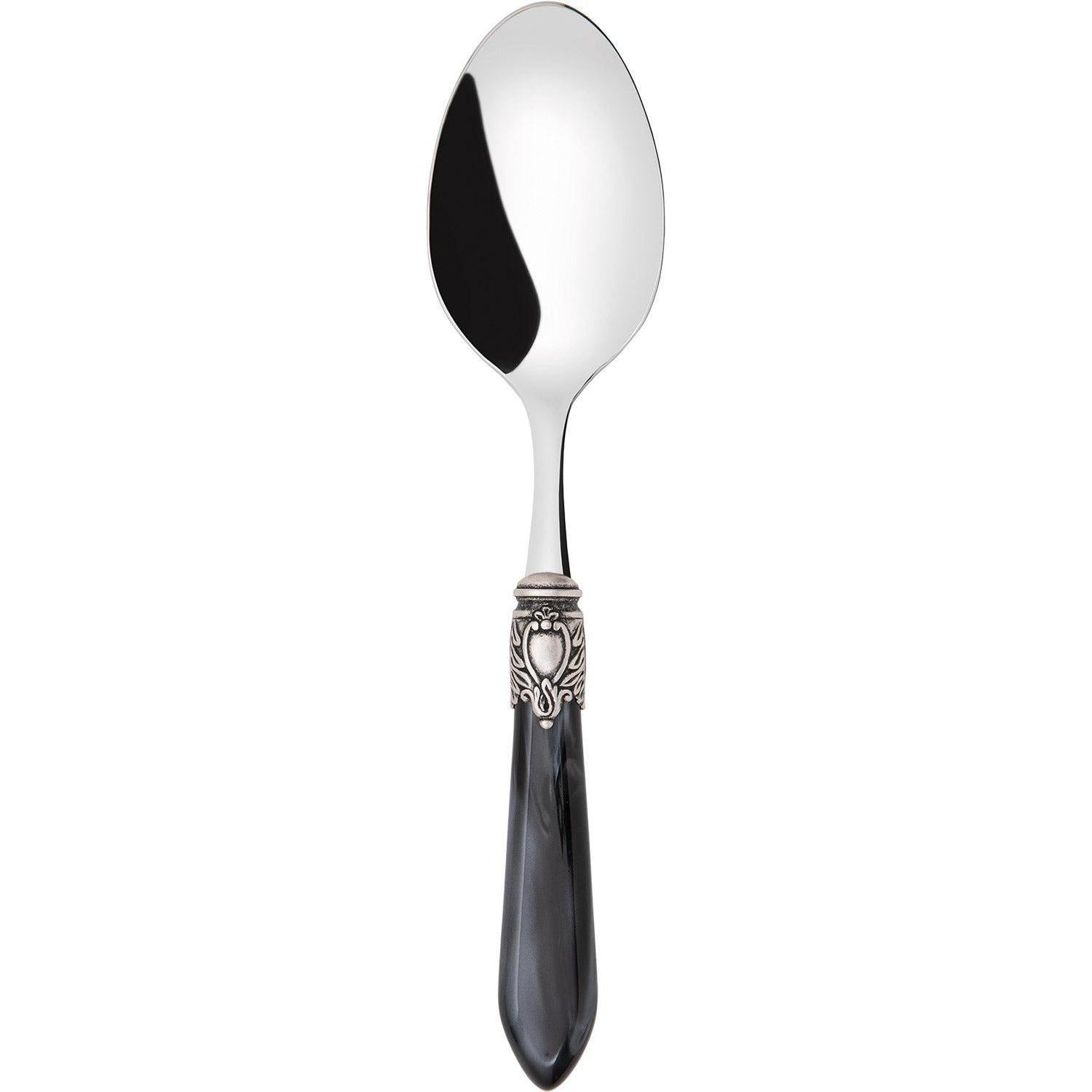 Oxford Antique Serving Spoon  Charcoal