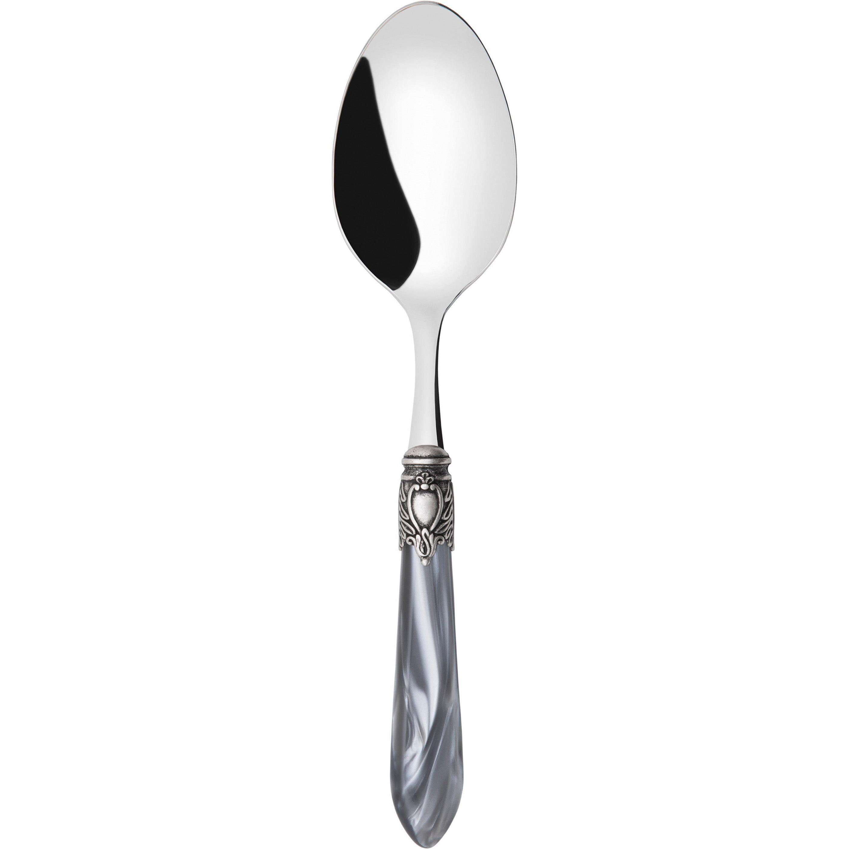 Oxford Antique Serving Spoon -  Gray