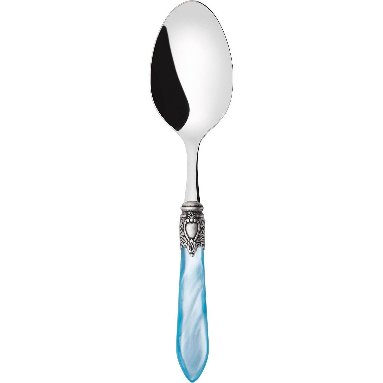 Oxford Antique Serving Spoon  Sky Blue