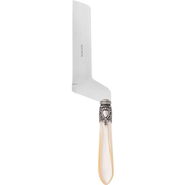 Oxford Antique Soft Cheese Offset Knife - Ivory