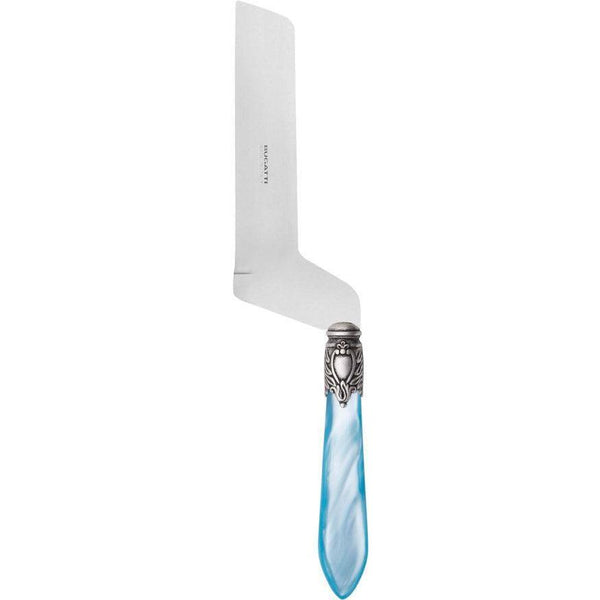 Oxford Antique Soft Cheese Offset Knife - Sky Blue