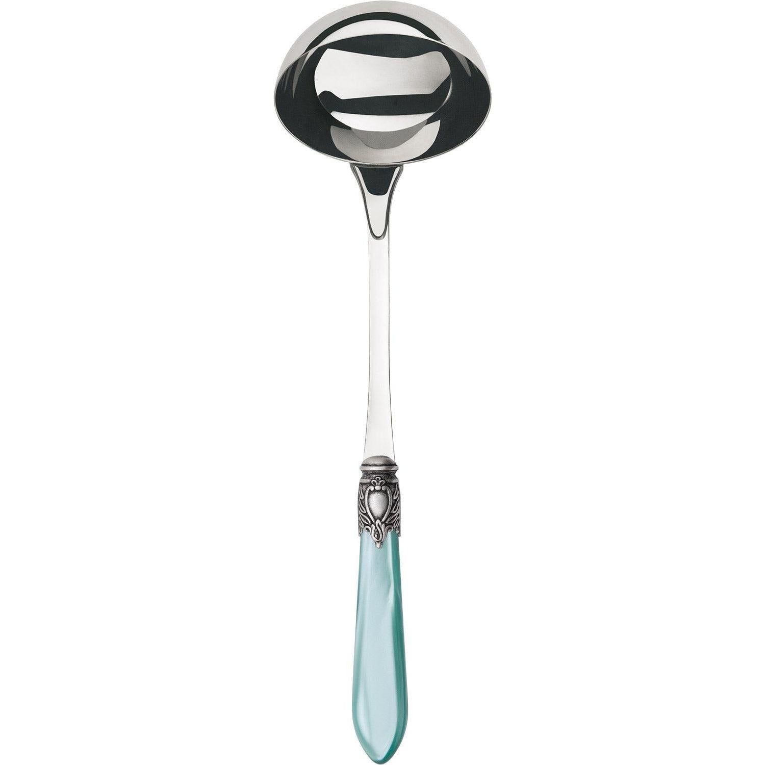 Oxford Antique Soup Ladle  Aqua