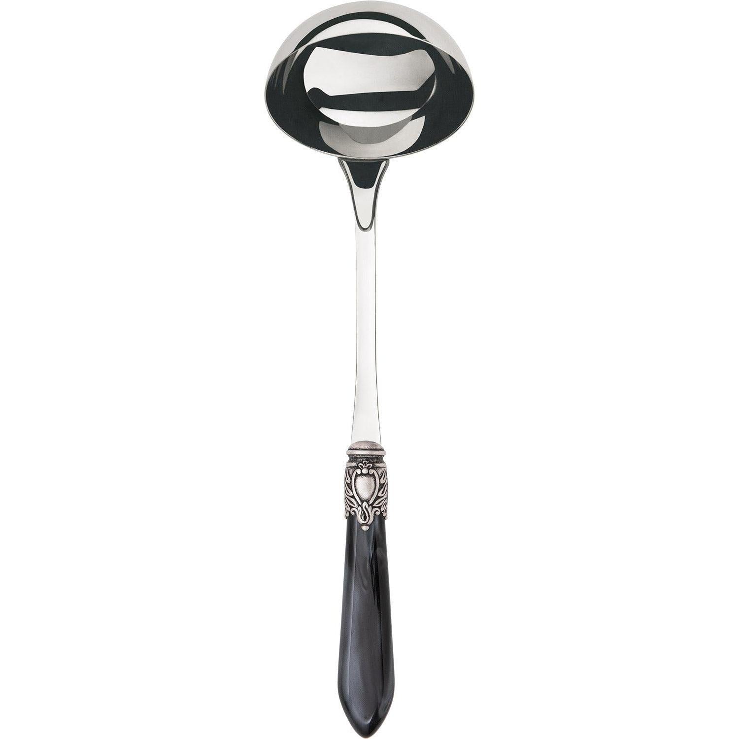 Oxford Antique Soup Ladle  Charcoal