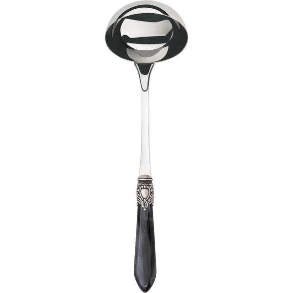 Oxford Antique Soup Ladle - Charcoal