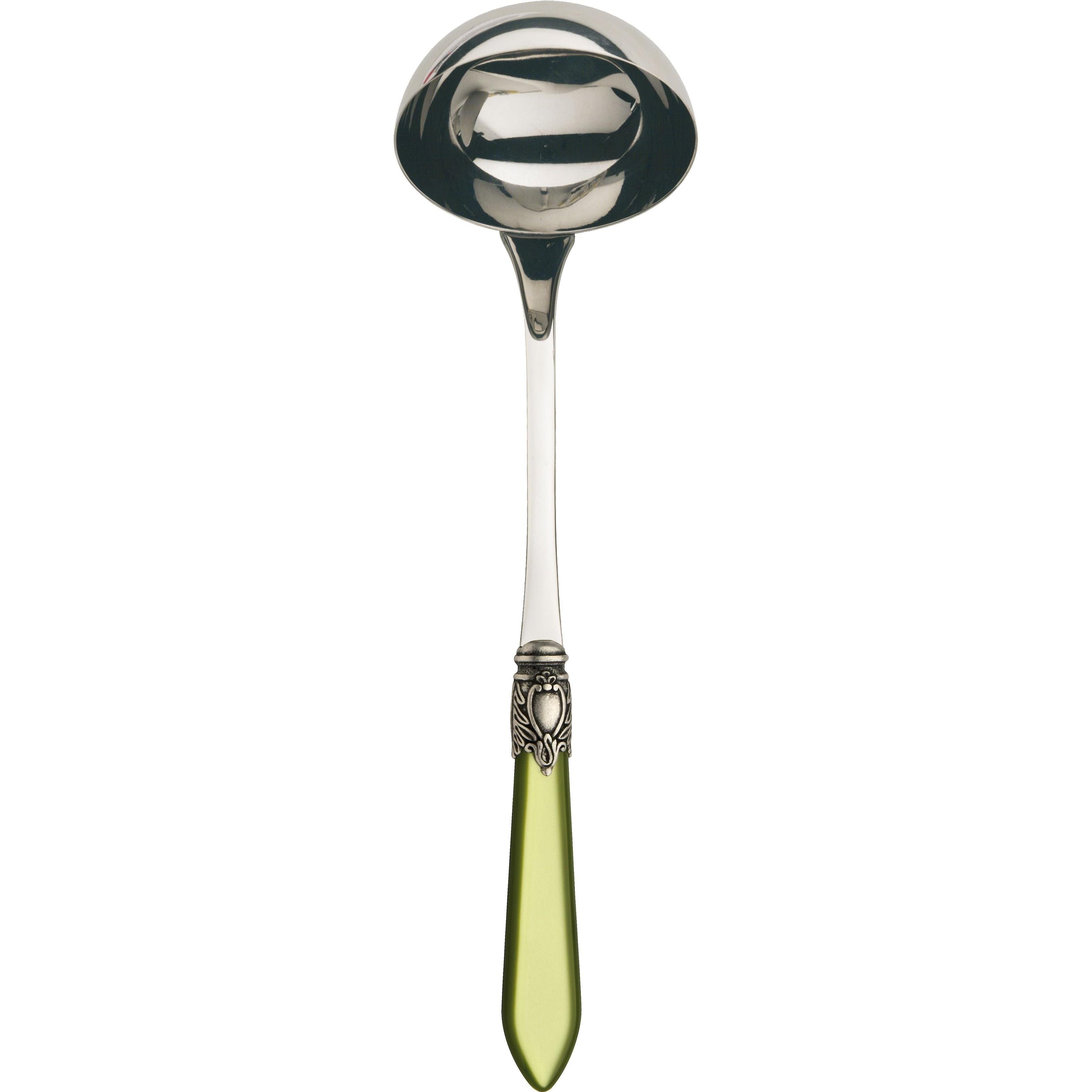Oxford Antique Soup Ladle  Chartreuse