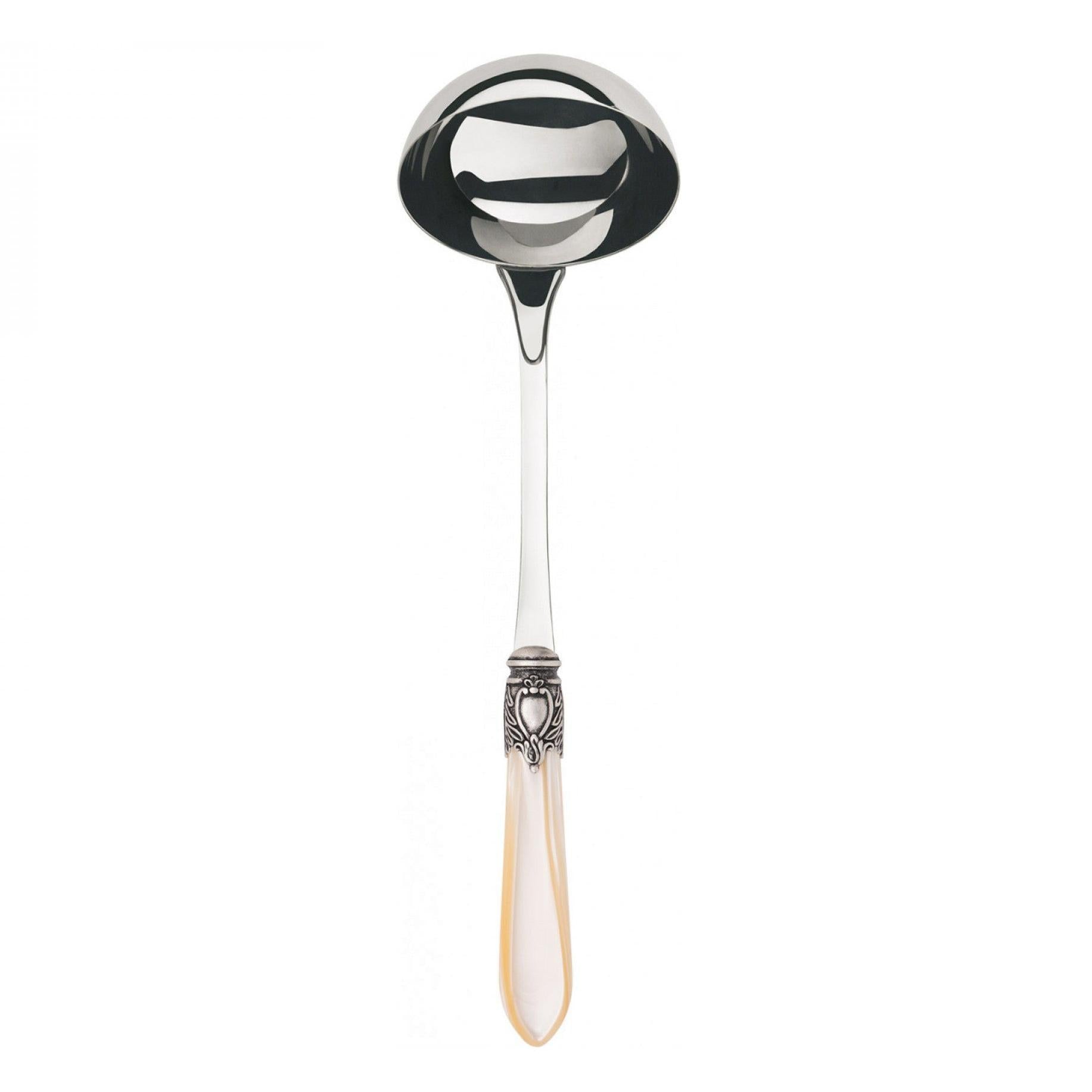 Oxford Antique Soup Ladle Ivory