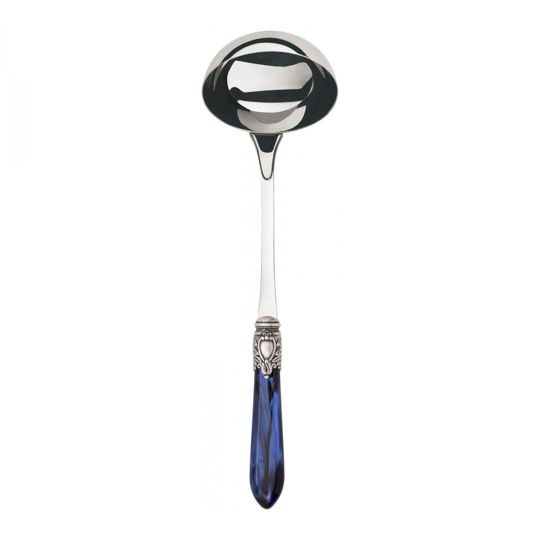 Oxford Antique Soup Ladle  Royal Blue