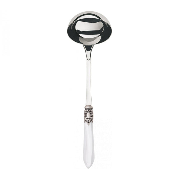 Oxford Antique Soup Ladle - White