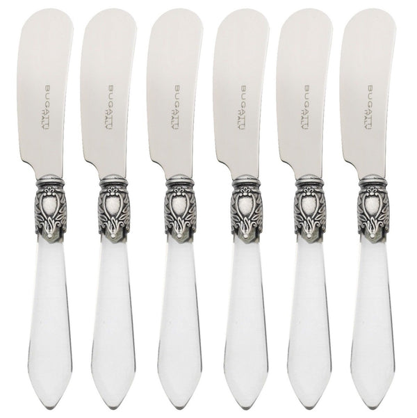 Oxford Antique Spreader / Butter Knife Set - Clear