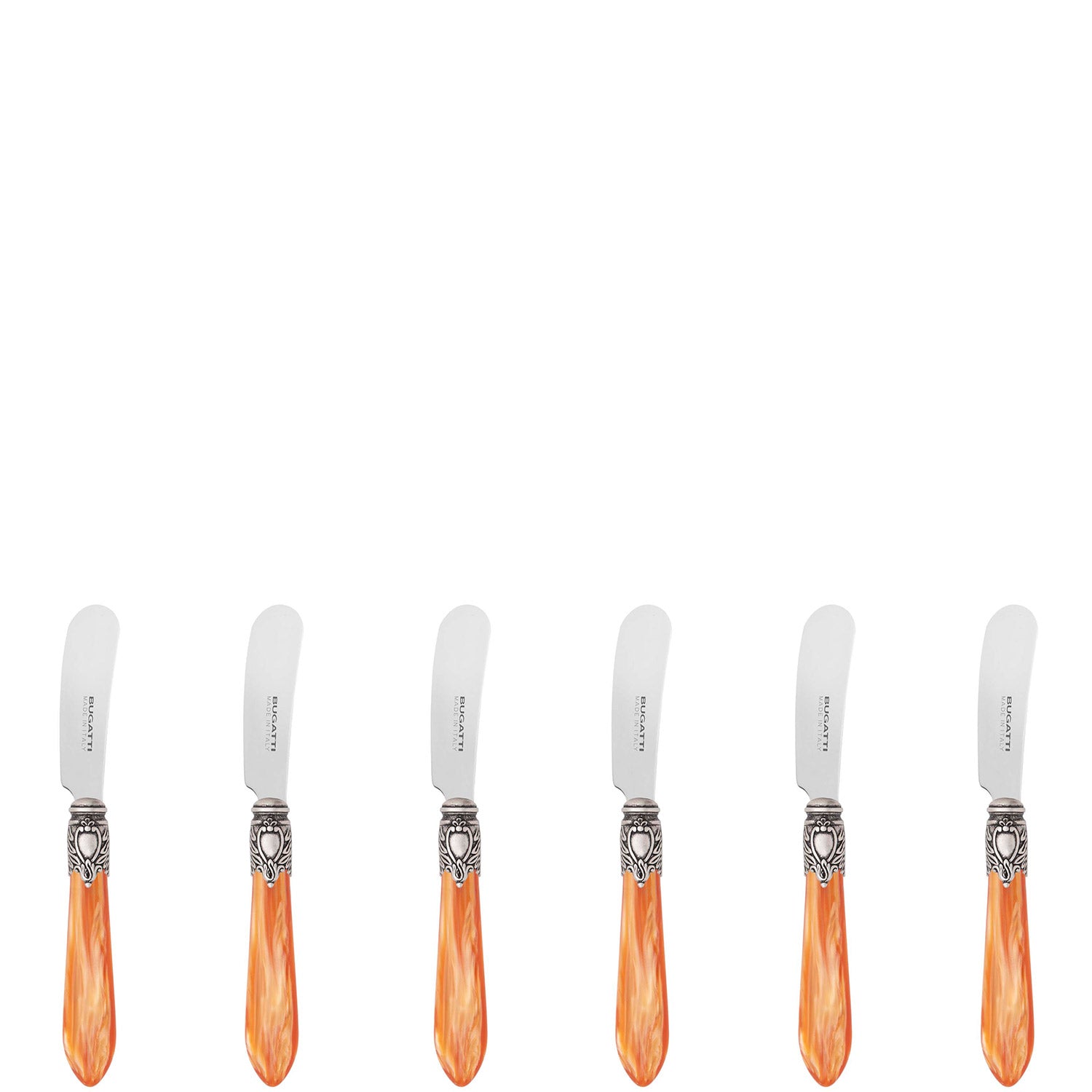 Oxford Antique Butter Knives Set  Tangerine