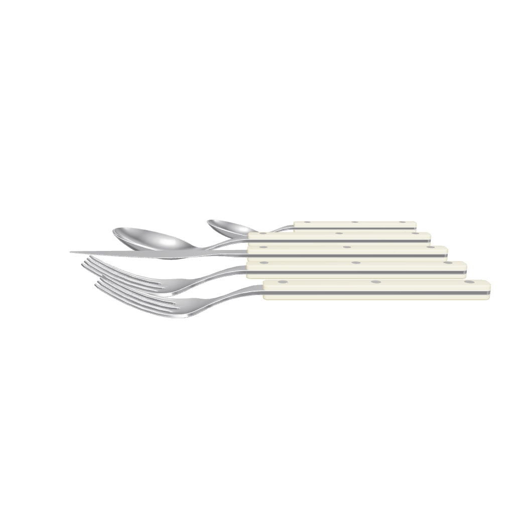 Allegra 5 Piece Place Setting yellow dragon, 3D model from the factory drawing