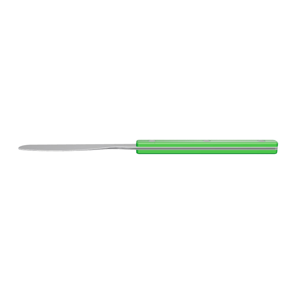Allegra Butter Knife Set - Green, 3D model from the factory drawing