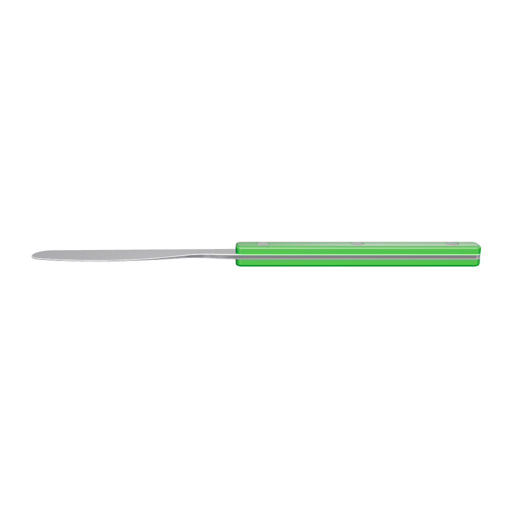 Allegra Butter Knife Set - Green, 3D model from the factory drawing