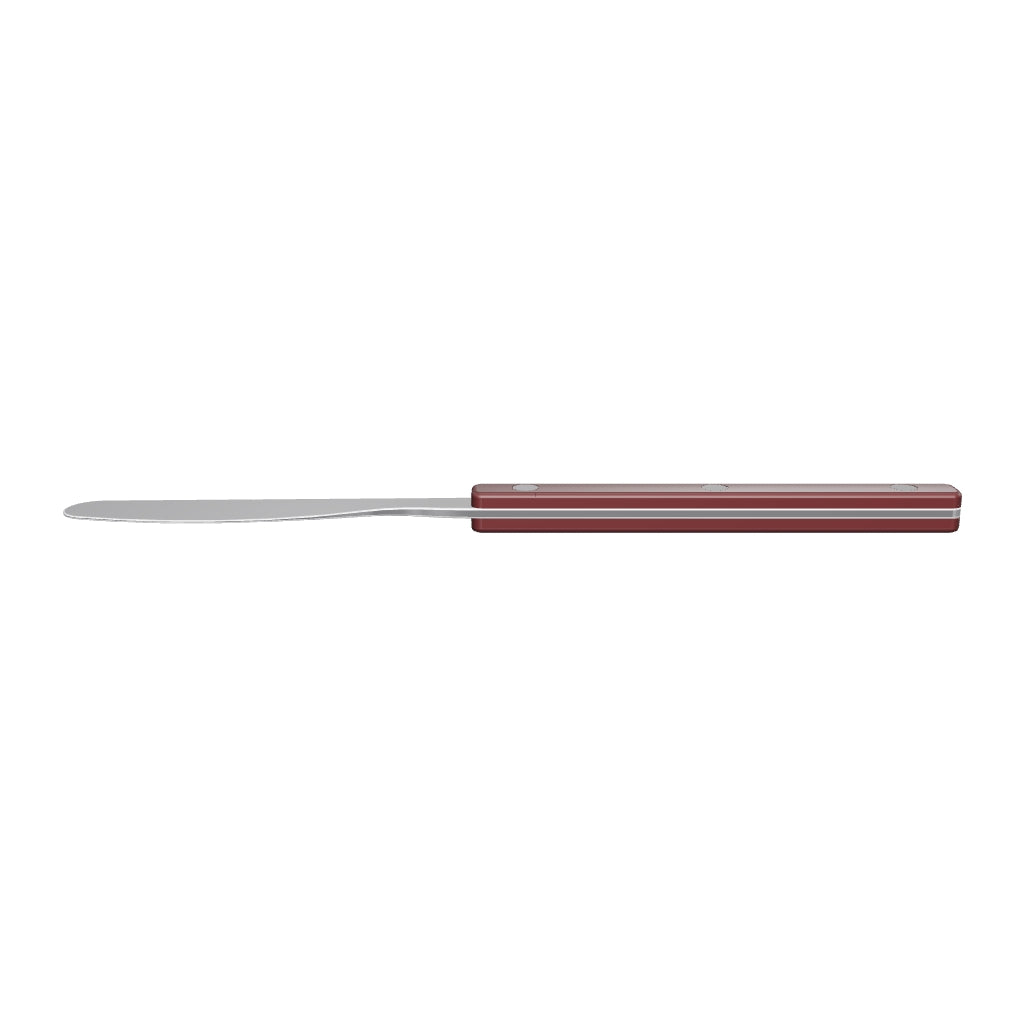 Allegra Butter Knife Set - Brown, 3D model from the factory drawing