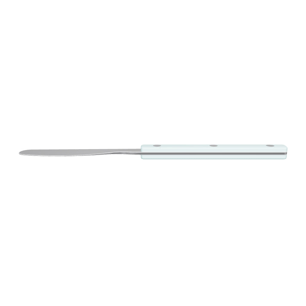 Allegra Butter Knife Set acqua - Aqua Marina, 3D model from the factory drawing
