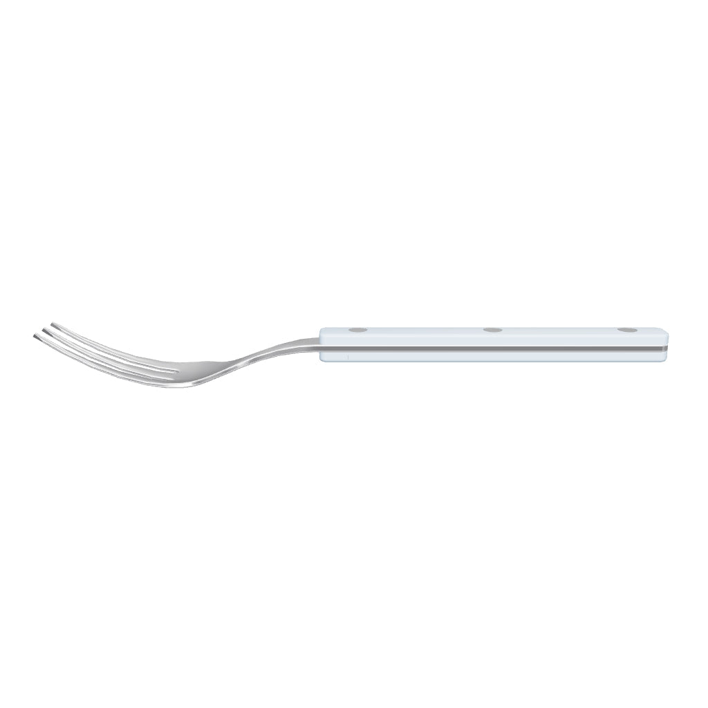 Allegra Cocktail / Cake Fork Set - Light Blue, 3D model from the factory drawing