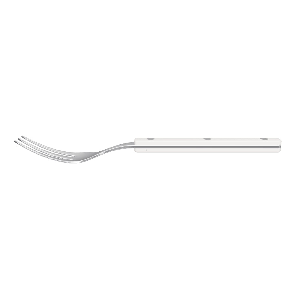 Allegra Cocktail / Cake Fork Set - Ivory, 3D model from the factory drawing