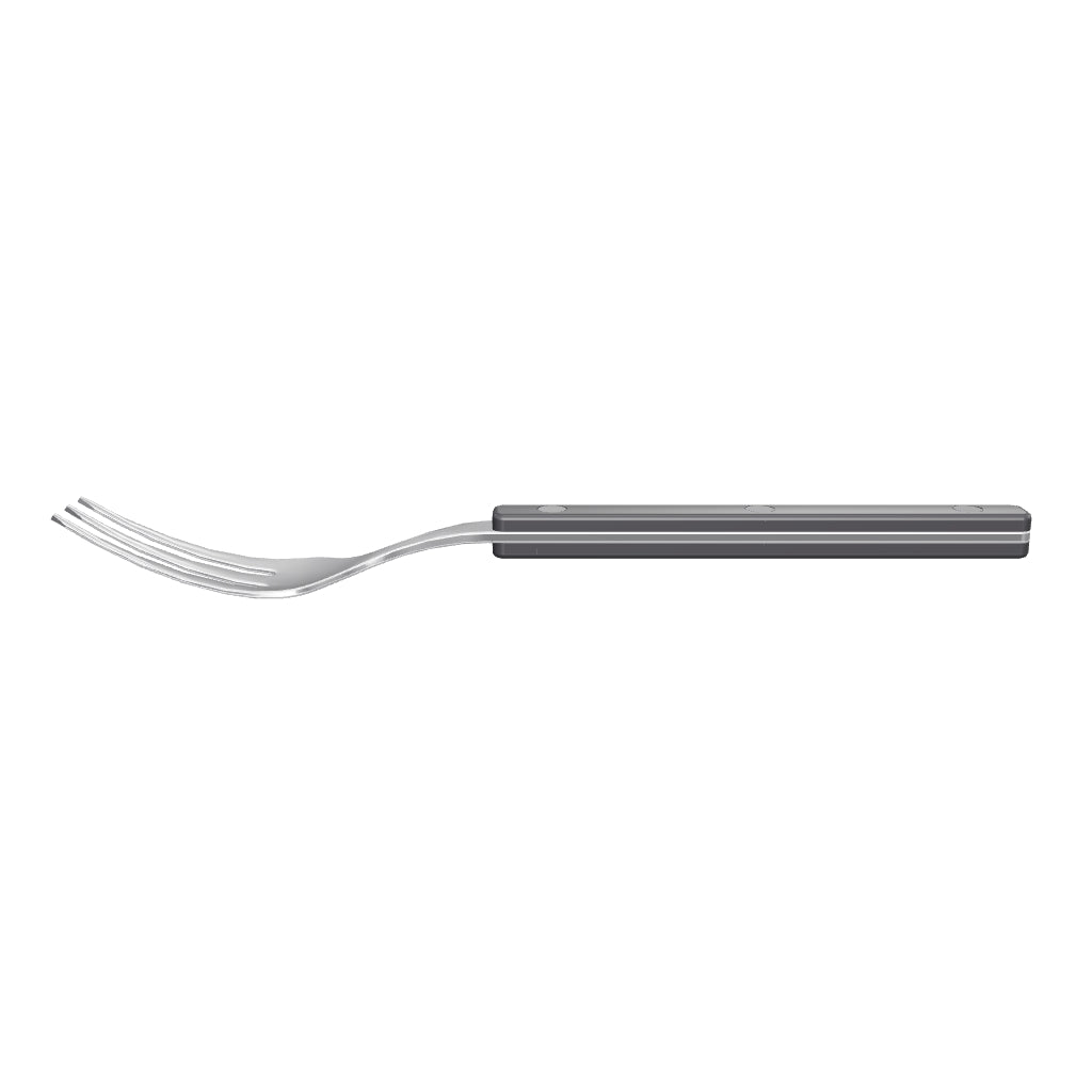 Allegra Cocktail / Cake Fork Set - Black, 3D model from the factory drawing