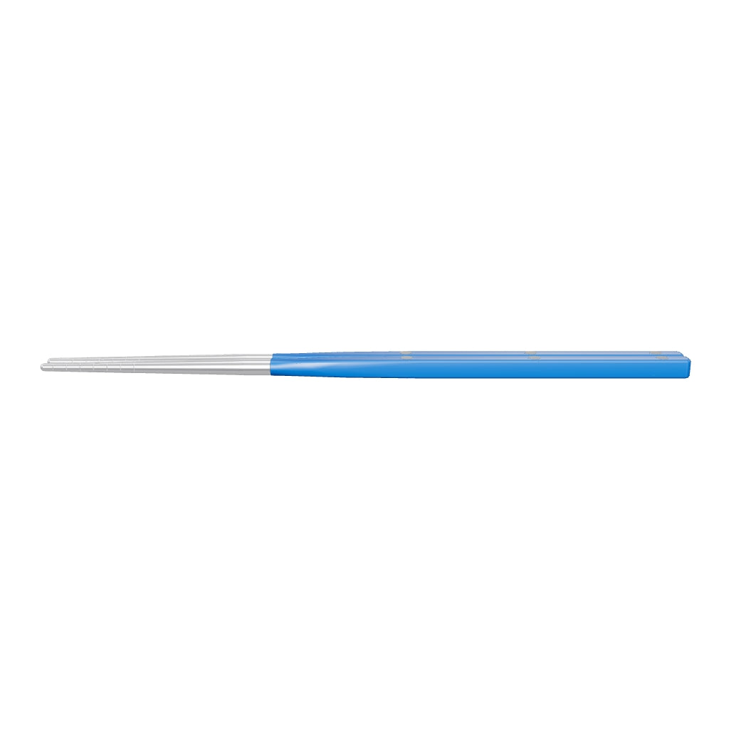 Allegra Chopsticks pair - Mid Blue, 3D model from the factory drawing