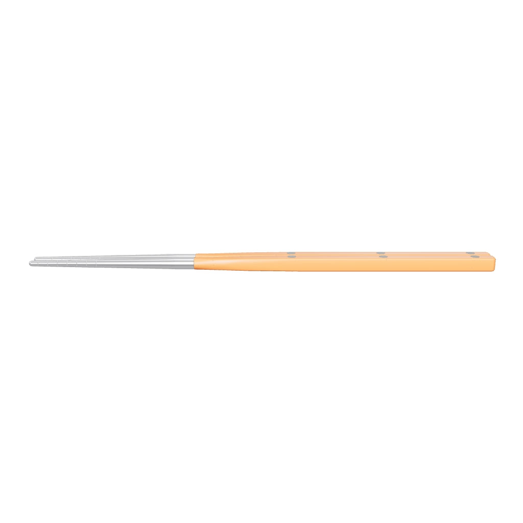 Allegra Chopsticks pair - Orange, 3D model from the factory drawing